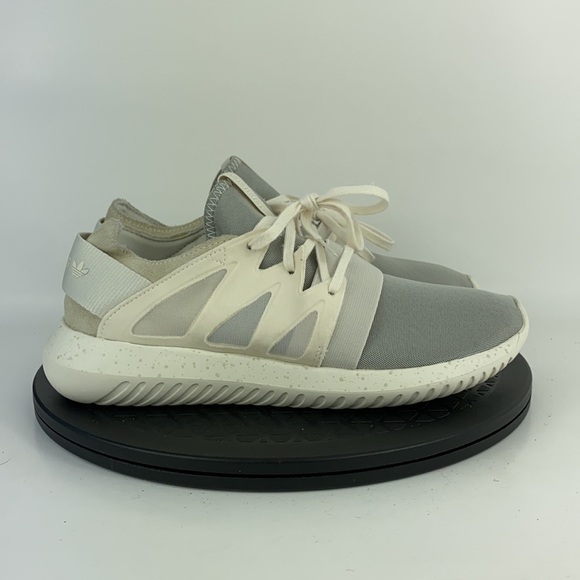Adidas Tubular Viral White Athletic Running Shoes S75914 Women's Size 7.5 - Picture 4 of 11